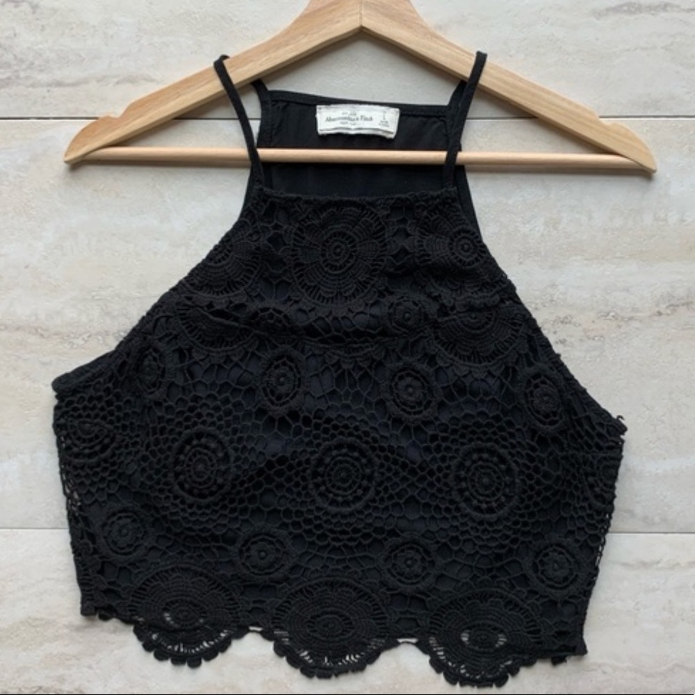 a&f lace halter top 🌀